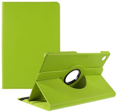 Arara Hoes Geschikt voor Samsung Galaxy Tab A11 Plus - 360° draaibaar - tablethoes - Groen
