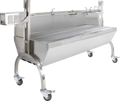 Varkensbraadmachine - roestvrijstaal - 90kg - 30w motor