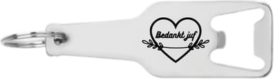 Akyol - bedankt juf flesopener - Juf - beste juf die er is - juf cadeau - bedankje - afscheidscadeau juf - 105 x 25mm