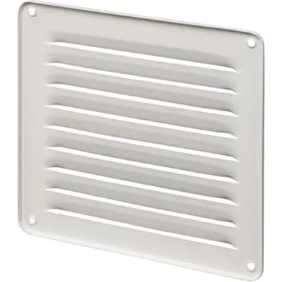Sencys Schoepenrooster 19,5x19,5cm Mat Wit