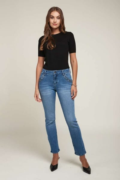 Broek Toxik3 normale taille jeans speciale zakken