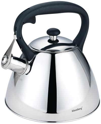 Klausberg 7207 fluitketel - 3L - rvs - alle warmtebronnen
