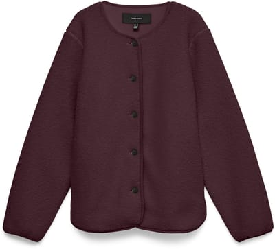 VERO MODA - VMKIMBERLY TEDDY SHORT JACKET EXCL - Dames - Gewatteerde jassen