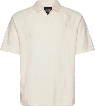 Lyle & Scott Emblem Towelling Polo Shirt