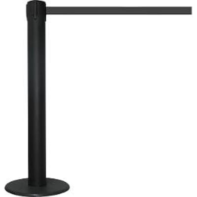 Afzetpaal met trekband GLA 85, trekband zwart