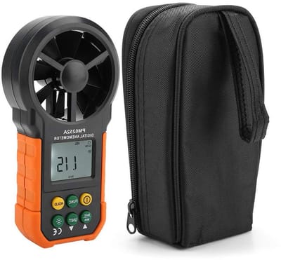 Digitale Windsnelheidmeter - Anemometer Handheld - Buiten Weer Meten - Groot LCD Display - 19 x 11 x 6 cm