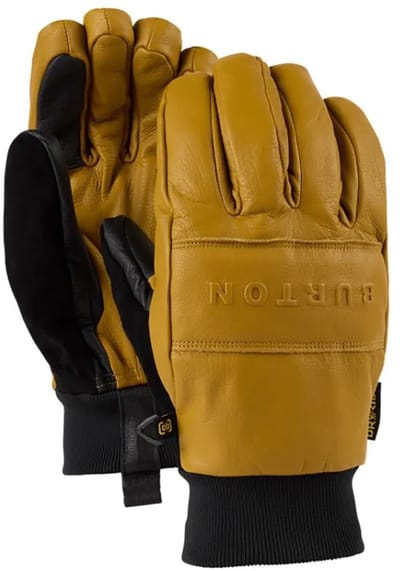 Burton Treeline Leather Handschoenen Geel XL Man