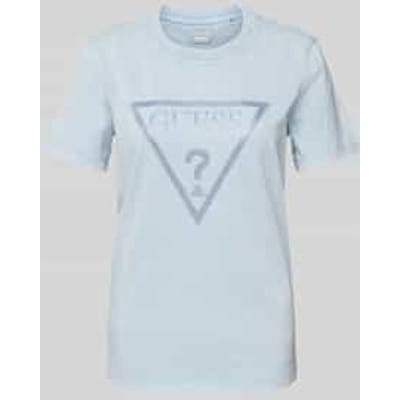 T-shirt met strass-steentjes