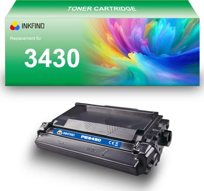 INKFIND TN-3430 tonercartridge compatibel met Brother 3430 TN3430 TN-3430 - 1-pack Zwart