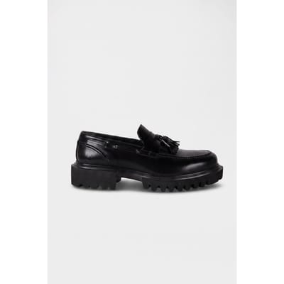 AllSaints Vine Loafer Black Größe: 46 | Loafer Outlet | Herren | Schwarz