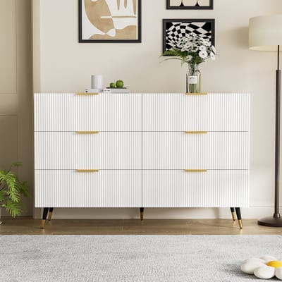 BLACKCOLORS Elegant dressoir met modern design, ladekast met lades en veel opbergruimte