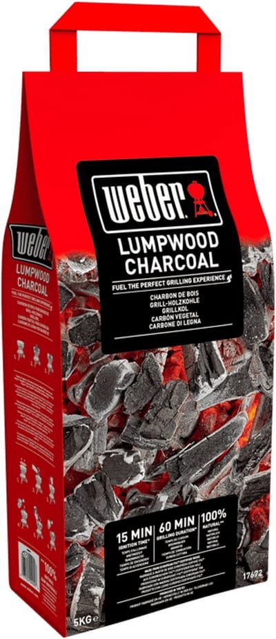 Weber houtskool - zak van 5 kg