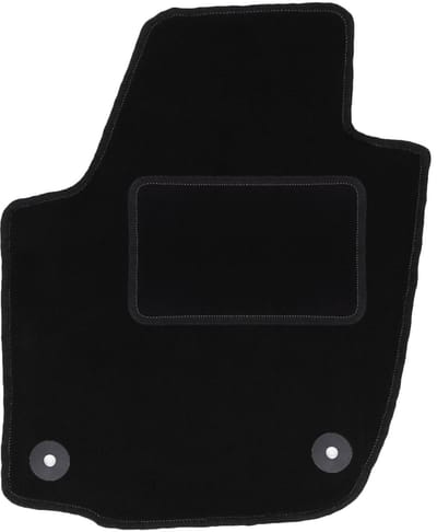 Chauffeursmat zwart voor: Skoda Roomster combivan (2006-2015)