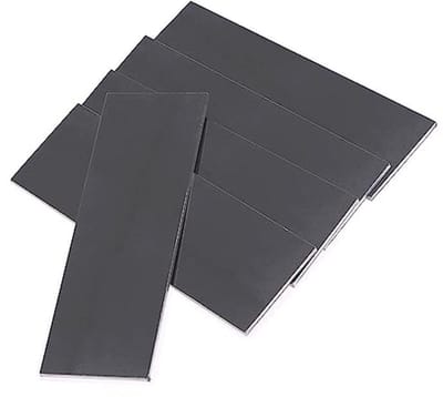 5 Stuks Lascoupons 2" x 6" - 11 Gauge Zacht Stalen Lassen voor MIG TIG Arc