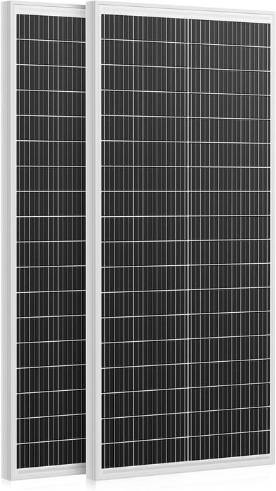 Zonnepaneel - Zonnecel module - Energie opwekken - Hoge efficiëntie - 1010x460x30 mm - Zwart
