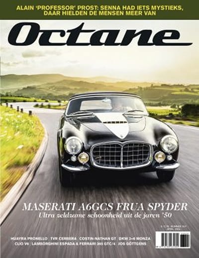OKTANE 069 TIJDSCHRIFT MASERATIE A6GCS FRUA SPYDER SCHOONHEID UIT JAREN 50!