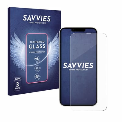 Savvies - Glas Screenprotector voor Apple iPhone 13 / 13 Pro - Gehard Beschermglas 9H 3 Stuks