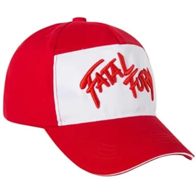 King of Fighters Fatal Fury Terry Bogard Cosplay Baseballpetten Cosplay Verstelbaar Rode Borduurmuts Uniseks Accessoires Prop rood