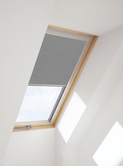 Contrio Verduisterend Rolgordijn voor VELUX Dakramen, GGL P08 408, *Grijs*