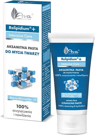 Relipidium+ fluwelen gezichtsreinigingspasta 50ml