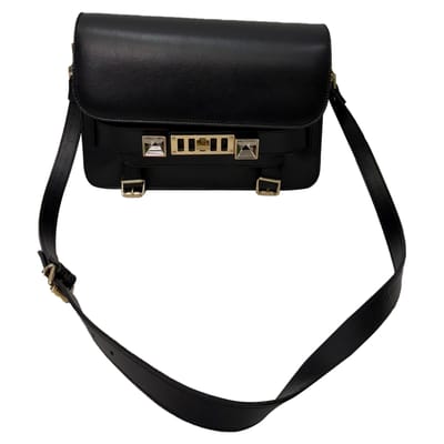 Proenza Schouler PS11 Classic Bag in Zwart Kalfsleer