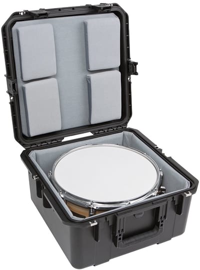 SKB - iSeries 3i-1717-10 - Waterdichte Koffer - Zwart - Enkele Snare met Gevoerde Voering en Nylex Gevoerde Schuimkussens