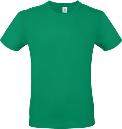 Classic E150 T-shirt B&C Collectie Kelly Groen Maat XS