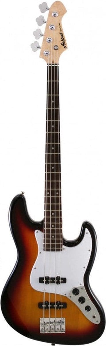 Aria STB-JB/B SB - Elektrische basgitaar - Sunburst