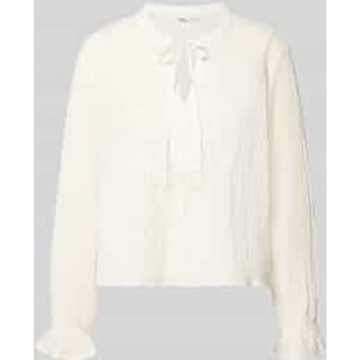 Regular fit blouse met lange mouwen met intarsia model 'ViCKY LIFE'