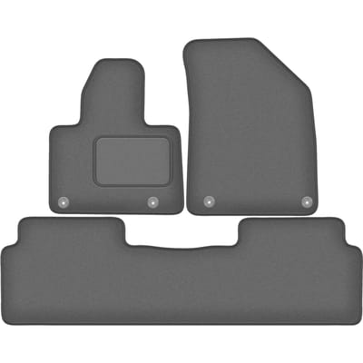Grafiet automatten voor: Citroen C5 III X7 liftback, sedan, stationwagen, tourer (2008-2017)