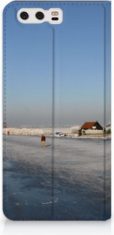 Huawei P10 Plus Book Cover Schaatsers