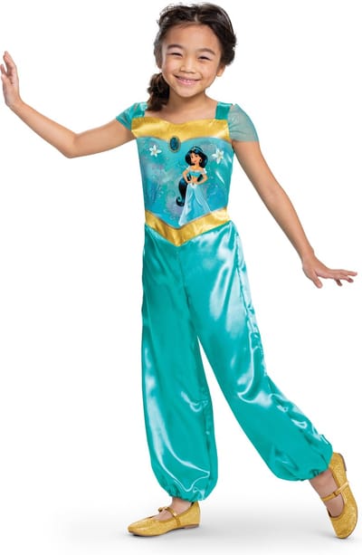 DISNEY Prinses - ALADDIN, Jasmine Basic Plus , Maat M (7-8 jaar), Meisjes