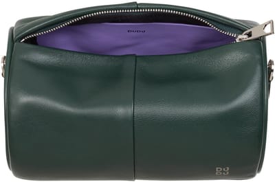 DuDu - Lederen Schoudertas - Klein - Cylinder - Moderne Elegant