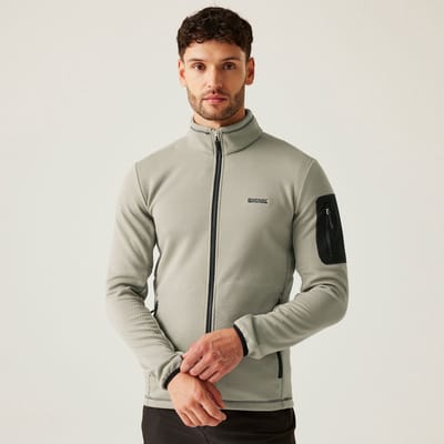 Jas Wandelen Heren Textuur Zipper Aldean