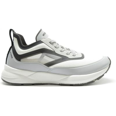 Woden Stelle Transparent Sneakers grijs Textiel - Dames - Maat 38