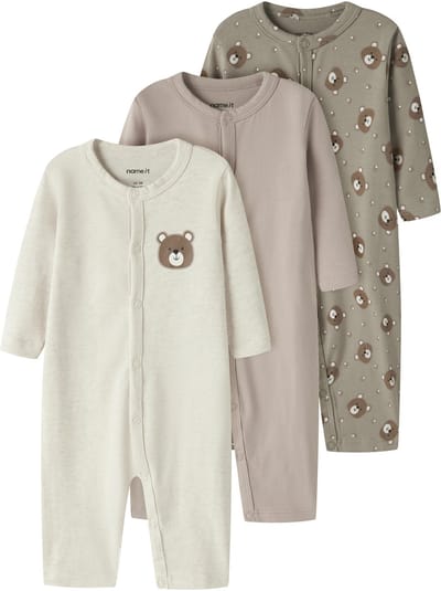 NAME IT - NBNNIGHTSUIT 3P AOP NOOS - Baby - Pyjamas