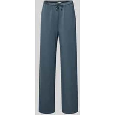 Sweatpants met elastische band en steekzakken