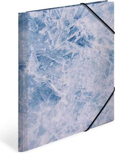 Elastomappen A4 Ice