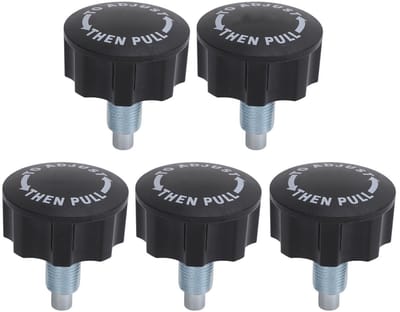 Dailygoods- Spring Pull Pin - 5PCS Vervangende Onderdelen - Fitness Knop - Oefening Training - Quick Release - Geschikt voor Fietsen