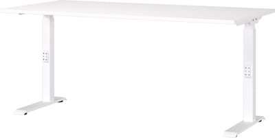 Bureau Galileo Wit - 160x80cm - Hoogte 91 cm - In hoogte verstelbaar