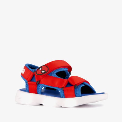 Spider-Man jongens sandalen met lichtjes rood blauw - Maat 29