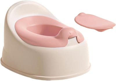Kinderpotje - Zindelijkheidstoilet - Zelfstandig Plassen - Draagbaar en Antislip - 35.5 x 28.5 cm - Roze