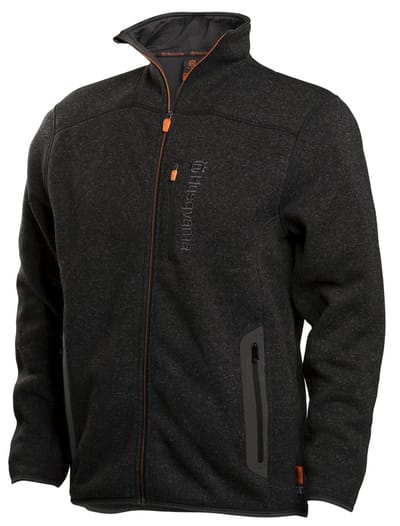 Husqvarna fleece jas graniet grijs s