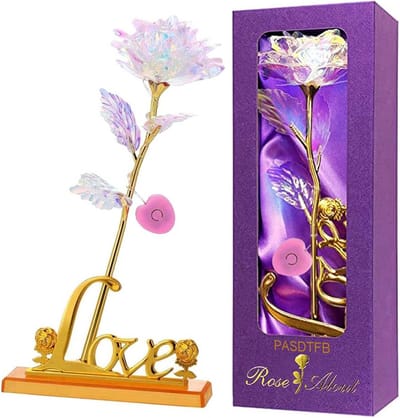 Eeuwige Galaxy Roos Cadeau voor Vrouwen - Romantisch Geschenk voor Moederdag en Valentijn