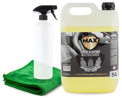 Auto Leder en Textiel Reiniger - Interieurverzorging voor Stoelen en Tapijten - Professionele Detaillering 5L