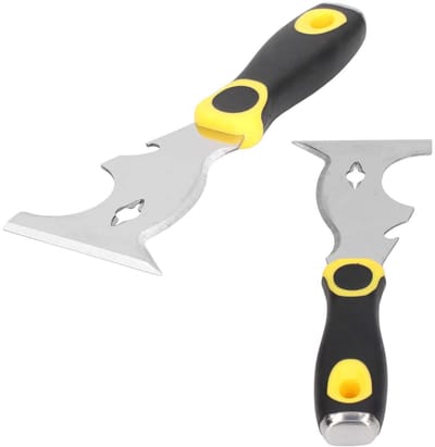 Dailygoods- Plamuurmes RVS - Ergonomische Handgreep - Dikke Blad 1.4mm - Corrosiebestendig - Multifunctioneel - Gemakkelijk Opbergen - Schraper
