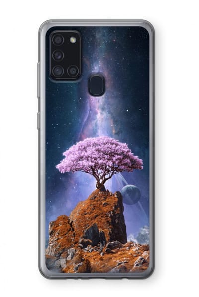 Case Company® - Hoesje geschikt voor Samsung Galaxy A21s hoesje - Ambition - Soft Cover Telefoonhoesje - Bescherming aan alle Kanten en Schermrand