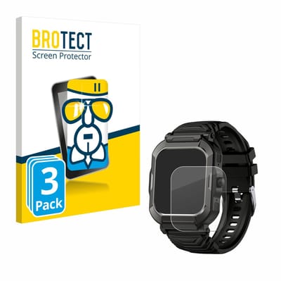 Screenprotector 3 Stuks voor Popglory H52 Beschermglas transparant