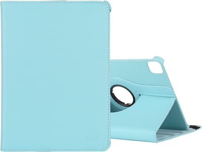 Draaibaar Hoesje 360 Rotating Multi stand Case - Geschikt voor: Apple iPad Pro 12.9 inch (2020) - Apple iPad Pro 12.9 inch (2021) - Apple iPad Pro 12.9 inch 2022 - Licht blauw