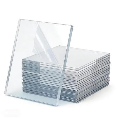 Kunststof Platen - Polystyreen Platen - Modelbouw en Hobby - Hoge Transparantie - 50 x 125 cm - Transparant